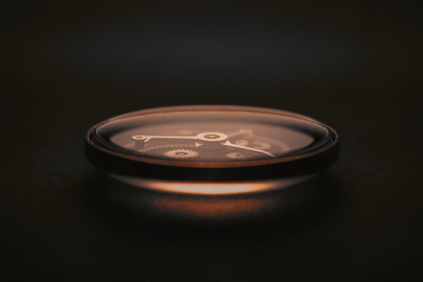 A mechanical stopwatch